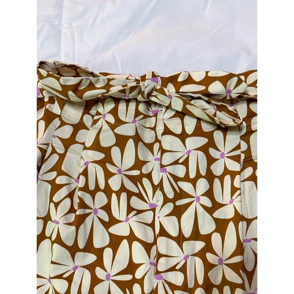 Hutch High-Waisted Pleated Daisy Shorts - Picture 7 of 8